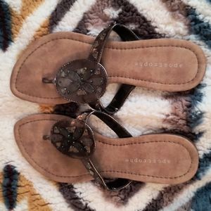 Size 9 Pretty Beaded Sandals